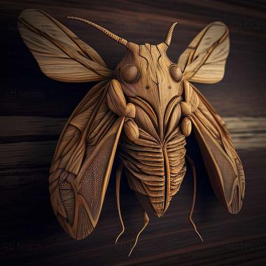 3D модель Grammoptera auricollis (STL)